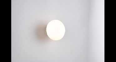 Trio WandlampEarl wit glas oplaadbaar - R27771101